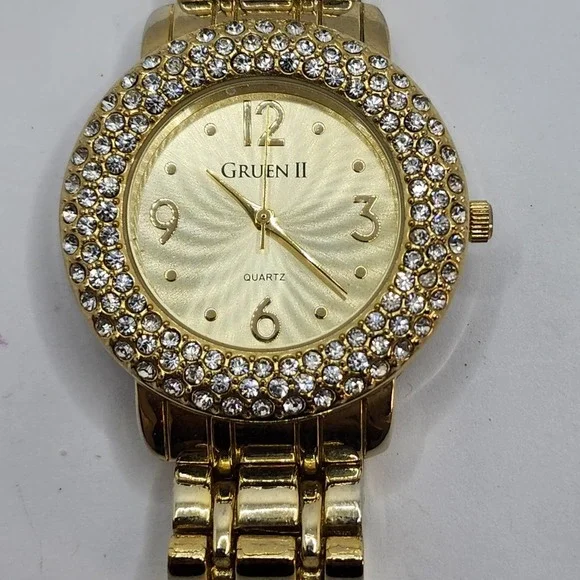 Gruen | Accessories | Gruen Ii 2 Bling Faux Rhinestone Gem  display picture 2